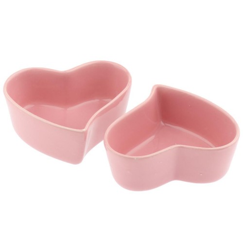 Pair small ceramic bowl pet - pair,