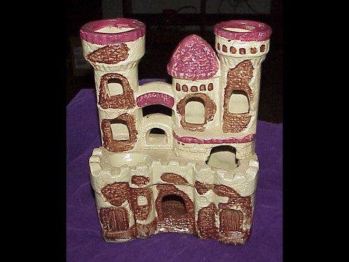 2pc castle aquarium - 2pc,