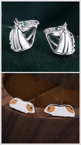 Pair sterling silver - pair,