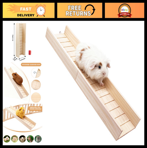 Wooden guinea pig ramp - wooden,