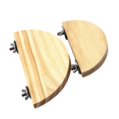 Khaki wood springboard - khaki, pair